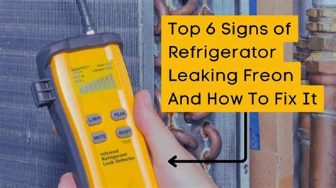 is freon leak in fridge dangerous|Refrigerant Poisoning: What Are Symptoms And How Is It。